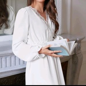 Shein white dress size XS